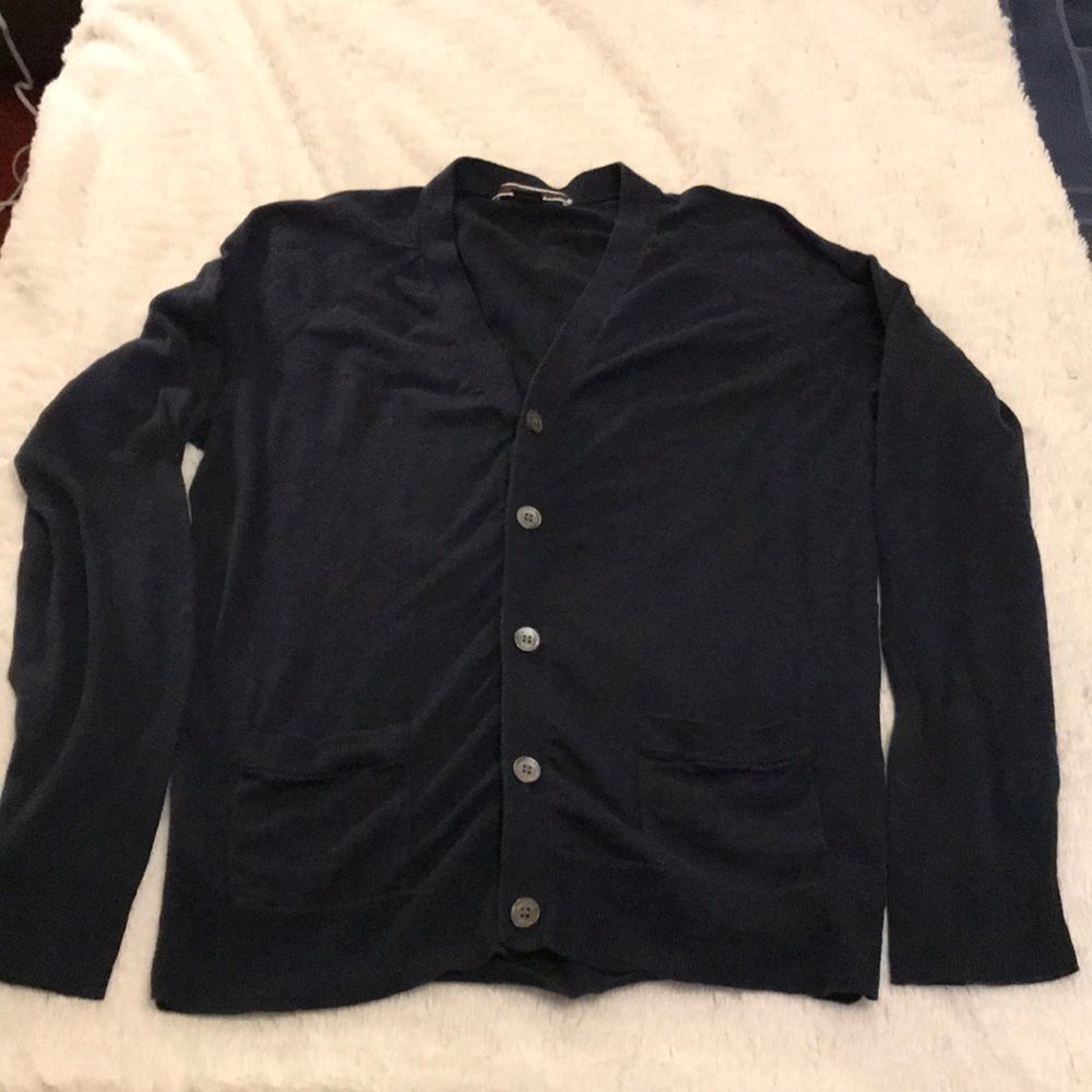 Navy blue Michael Kors cardigan